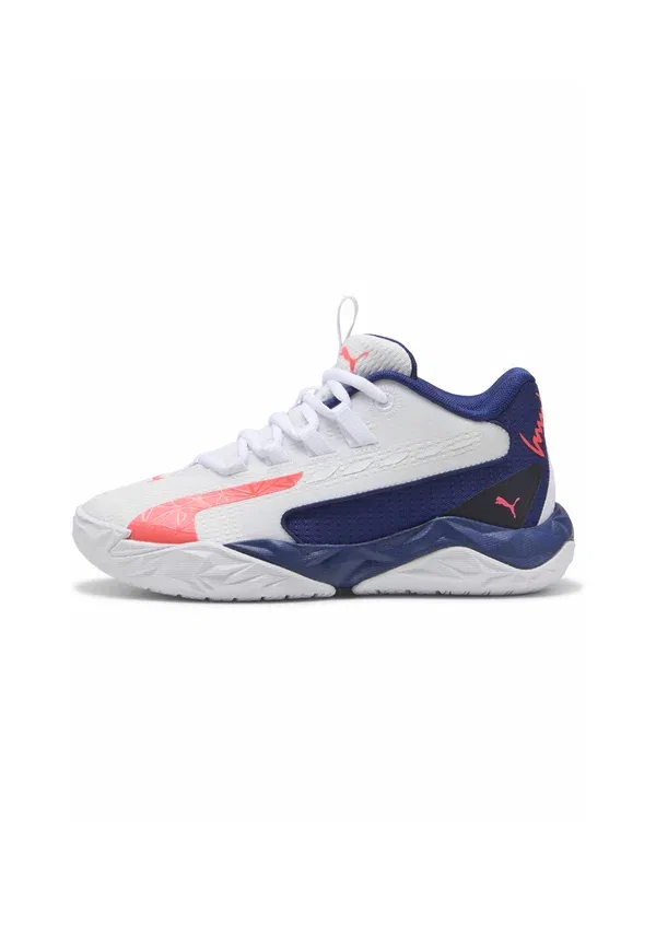 Кроссовки баскетбольные Puma, синий/розовый