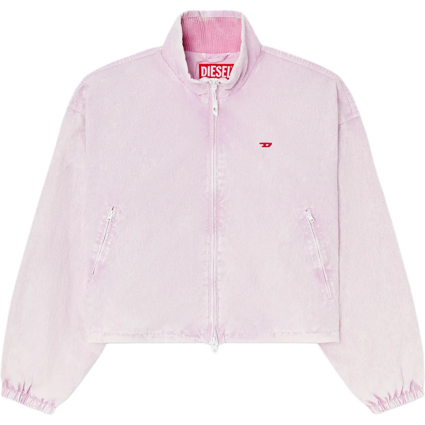 Женская куртка с воротником-стойкой DIESEL, Pink