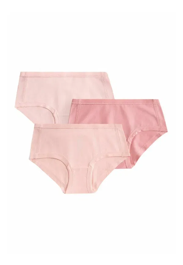 Трусы хлопковые Regular fit - kind to skin briefs 3 pack Next, Pink, розовый