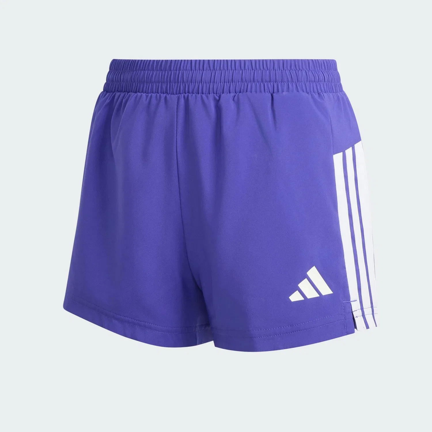 Детские шорты с 3 полосками Train Essentials 3-Streifen Kids Shorts Adidas, Violett Weiss