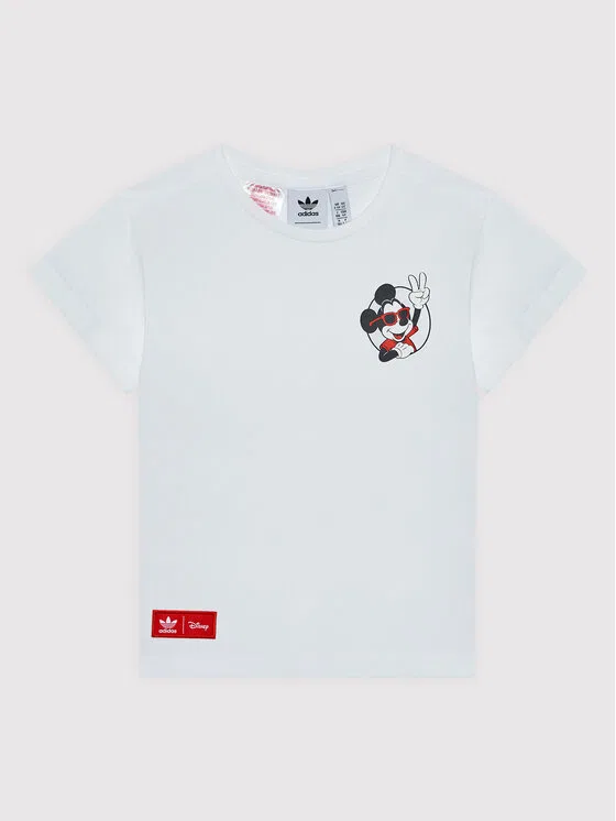 Футболка regular fit Disney Mickey And Friends Adidas, белый