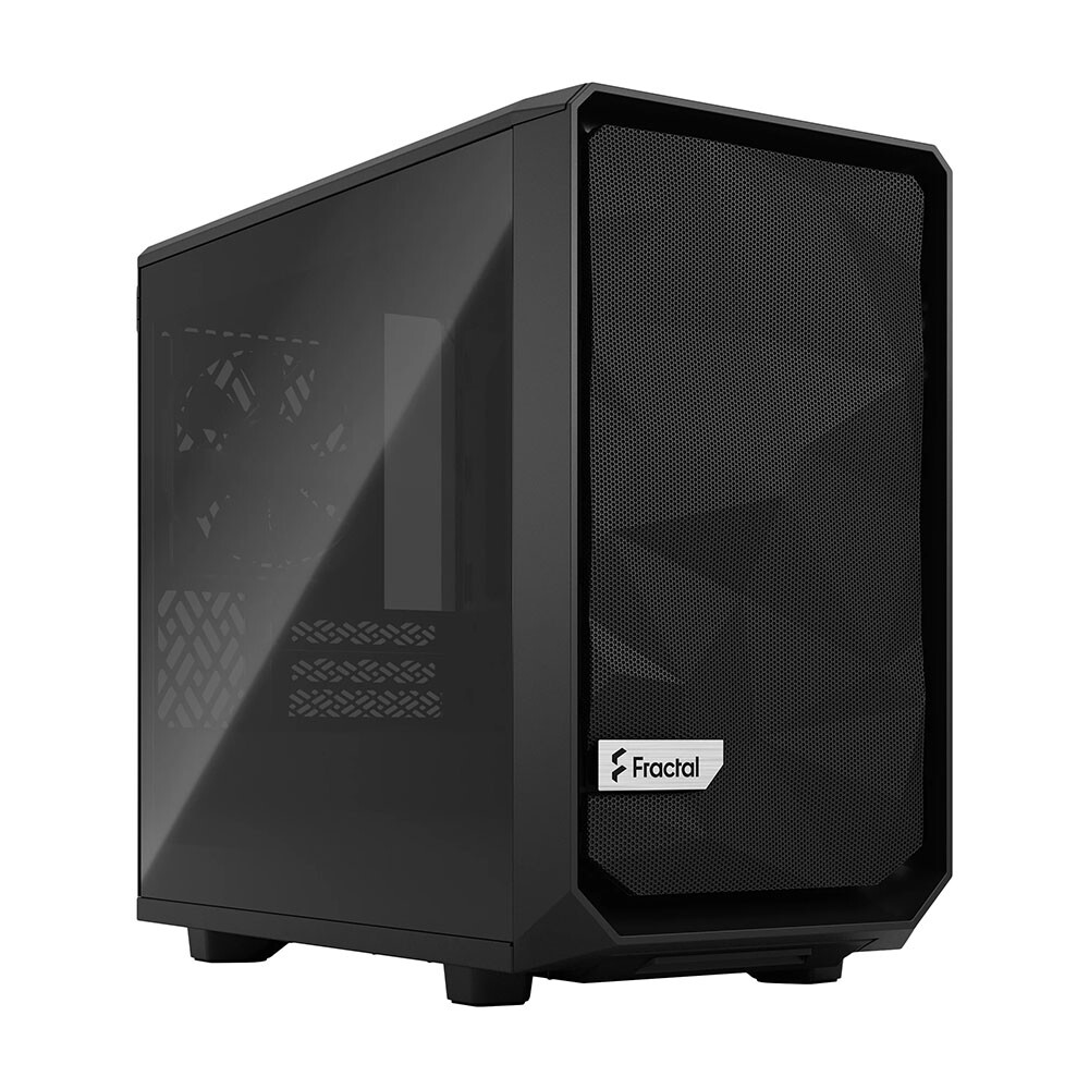 

Корпус Fractal Design Meshify 2 Nano, Mini Tower, черный, темное стекло