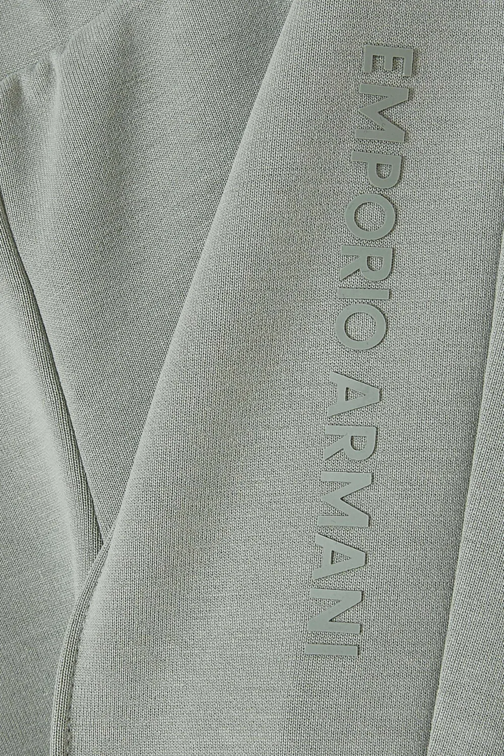 Брюки широкие Emporio Armani, зеленый — фото 3