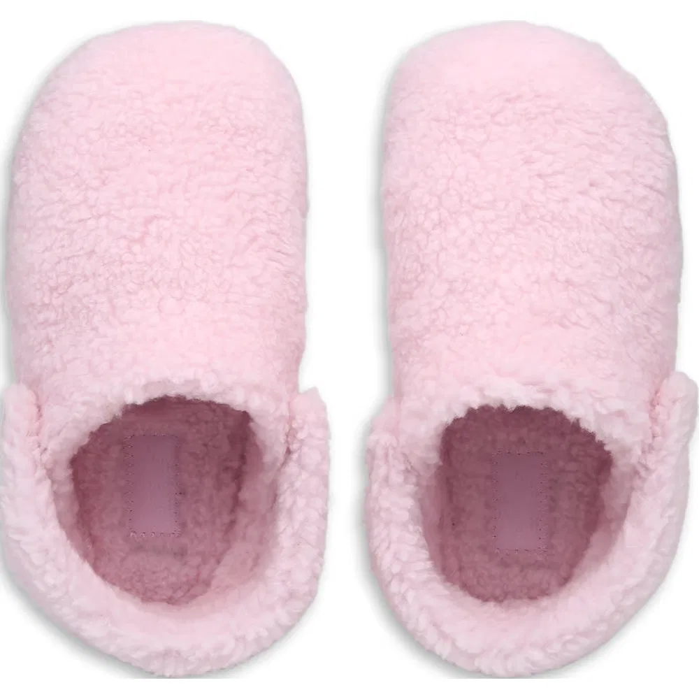 Классические детские уютные тапочки Crocs, Pink Milk — фото 4