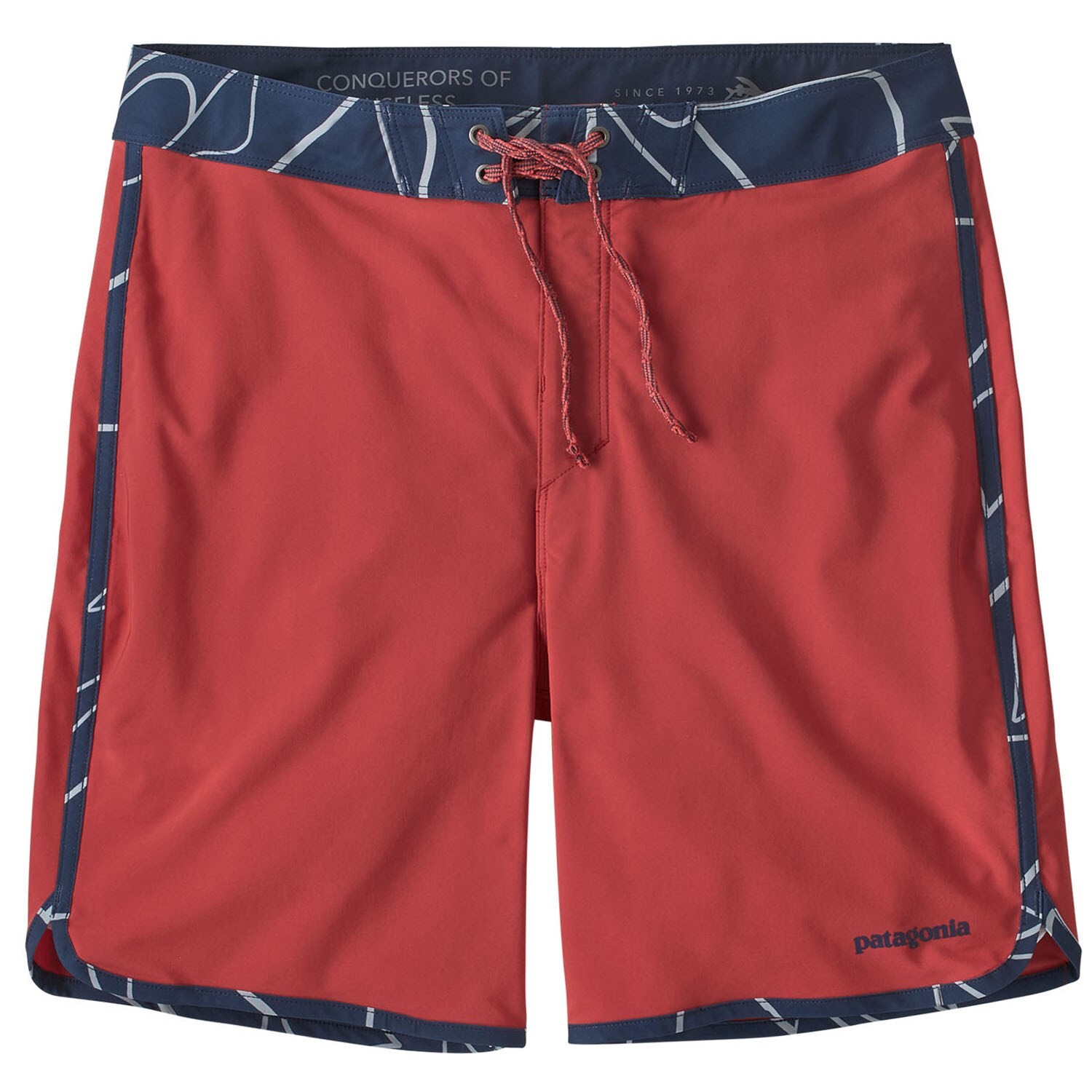 

Шорты Patagonia Hydropeak Scallop 18 дюймов, красный