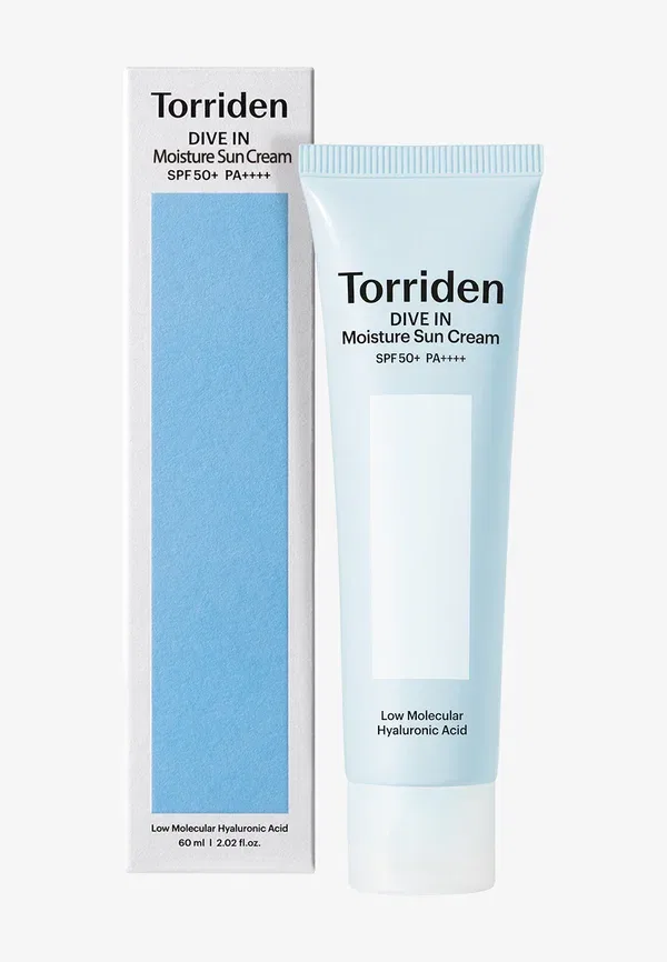 Солнцезащитный крем с SPF 50+ Dive in moisture sun cream Torriden 60 мл — фото 2