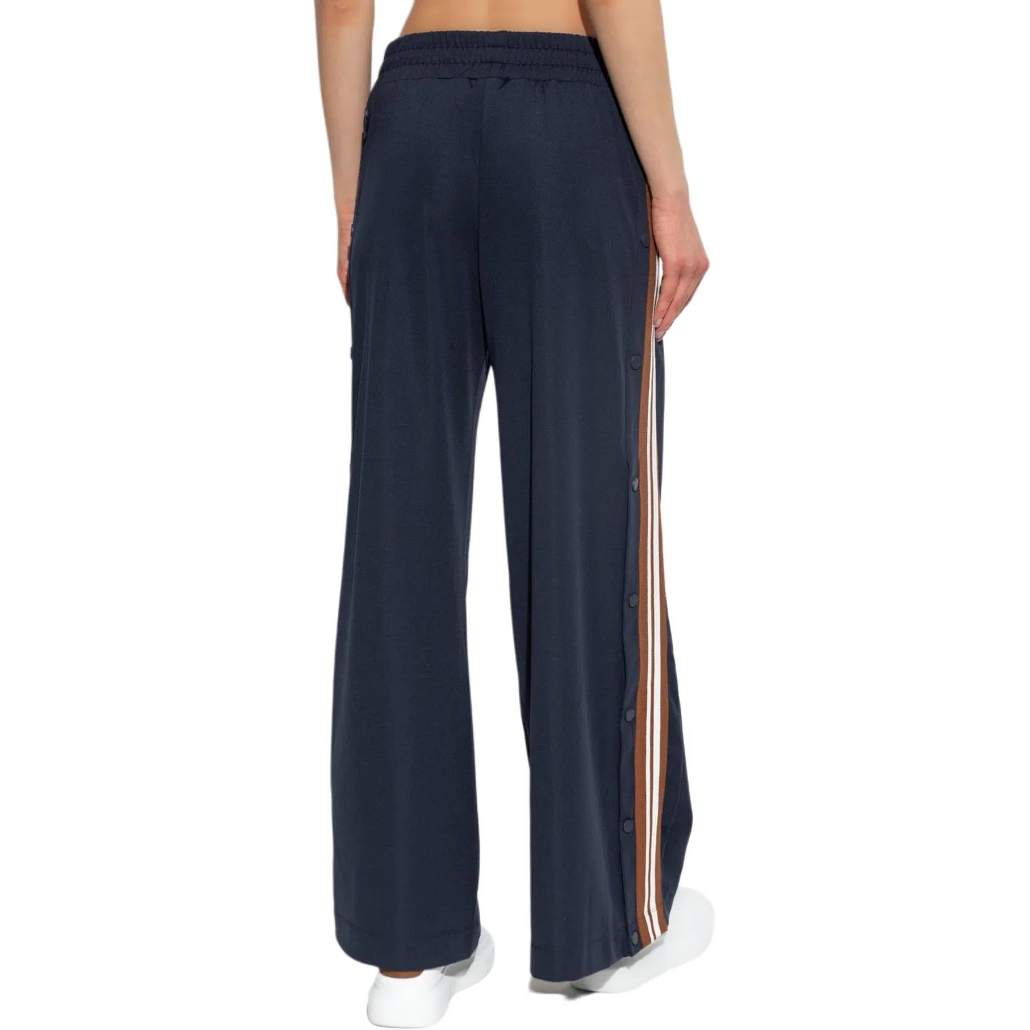 Спортивные брюки с широкими штанинами, Ea7, Emporio Armani, Marine Blue — фото 4