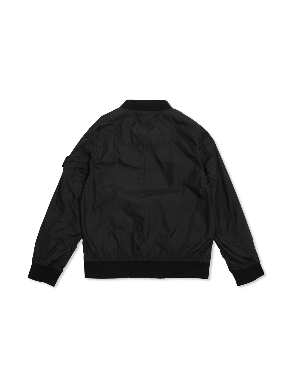 Stone Island Пуховик черного цвета — фото 4