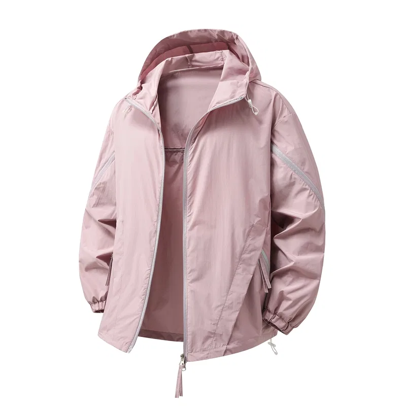 Детское ультратонкий худи-защита от солнца Sun Protection Jackets Sugarfunk, Upgraded Pink