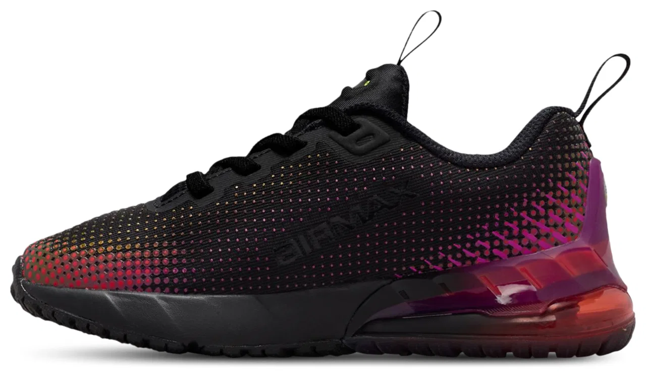 Кроссовки для мальчиков Air Max Phoenix Nike, цвет Black/Vivid Purple/Challenge Red — фото 2