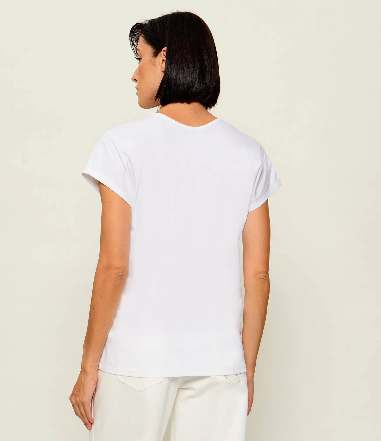 Футболка свободного кроя Calvin Klein, Bianco — фото 3