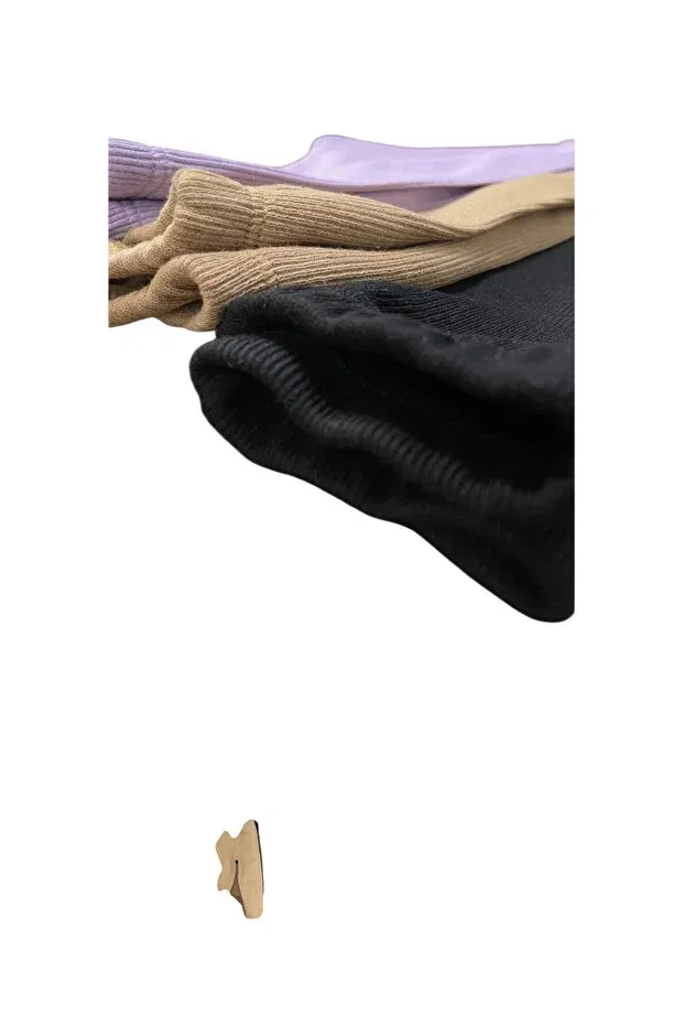 Детские леггинсы для девочек хлопковые Berat Moda, Lilac-Black-Milky-Coffee — фото 4