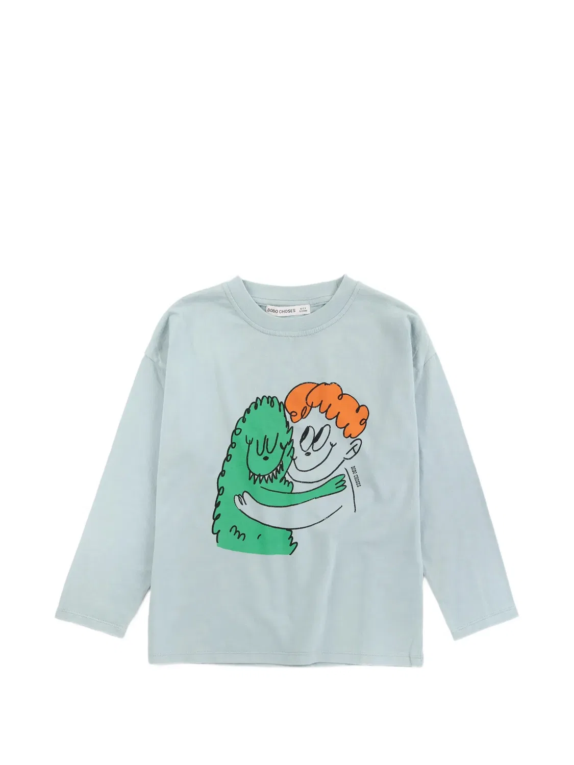 Лонгслив Hug Hairy Monster Bobo Choses, синий