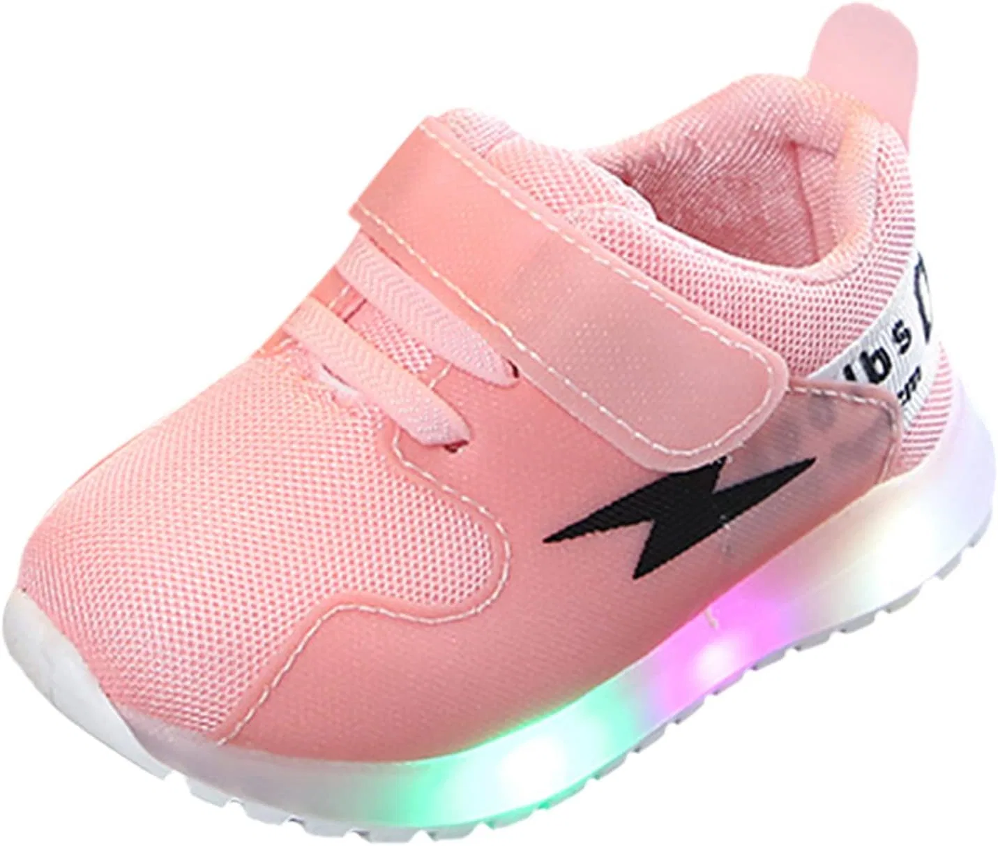Детские кроссовки для девочек с подсветкой IWIHMIV, Pink