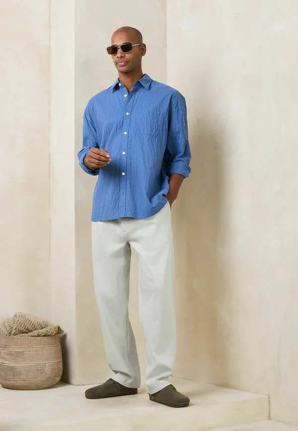Джинсы деним Relaxed fit Next, Ecru White, белый