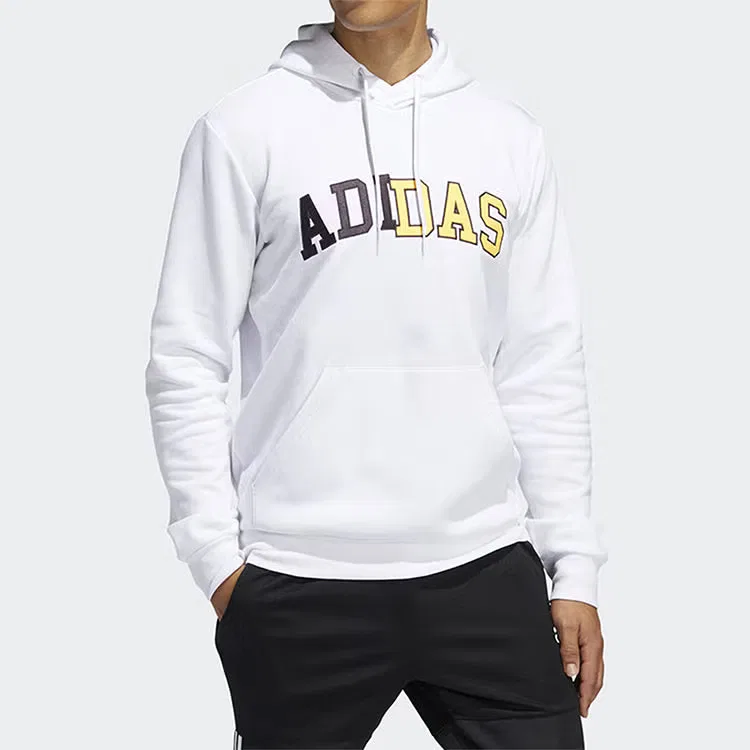Худи спортивное Collegiate Hdy Adidas, белый — фото 3