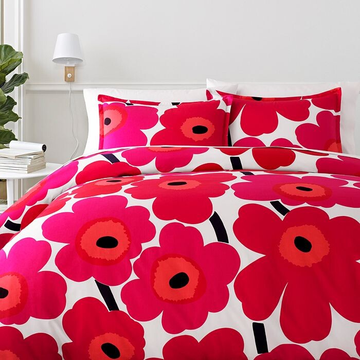 

Комплект одеял Marimekko Unikko, размер King, красный