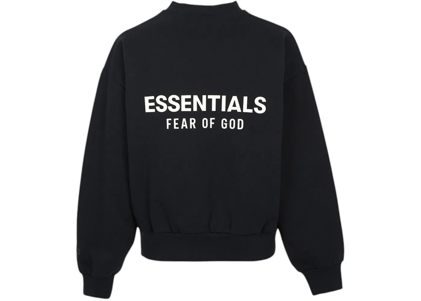 Мужской свитшот Fear of God Essentials Classic Crewneck Sweatshirt, Black