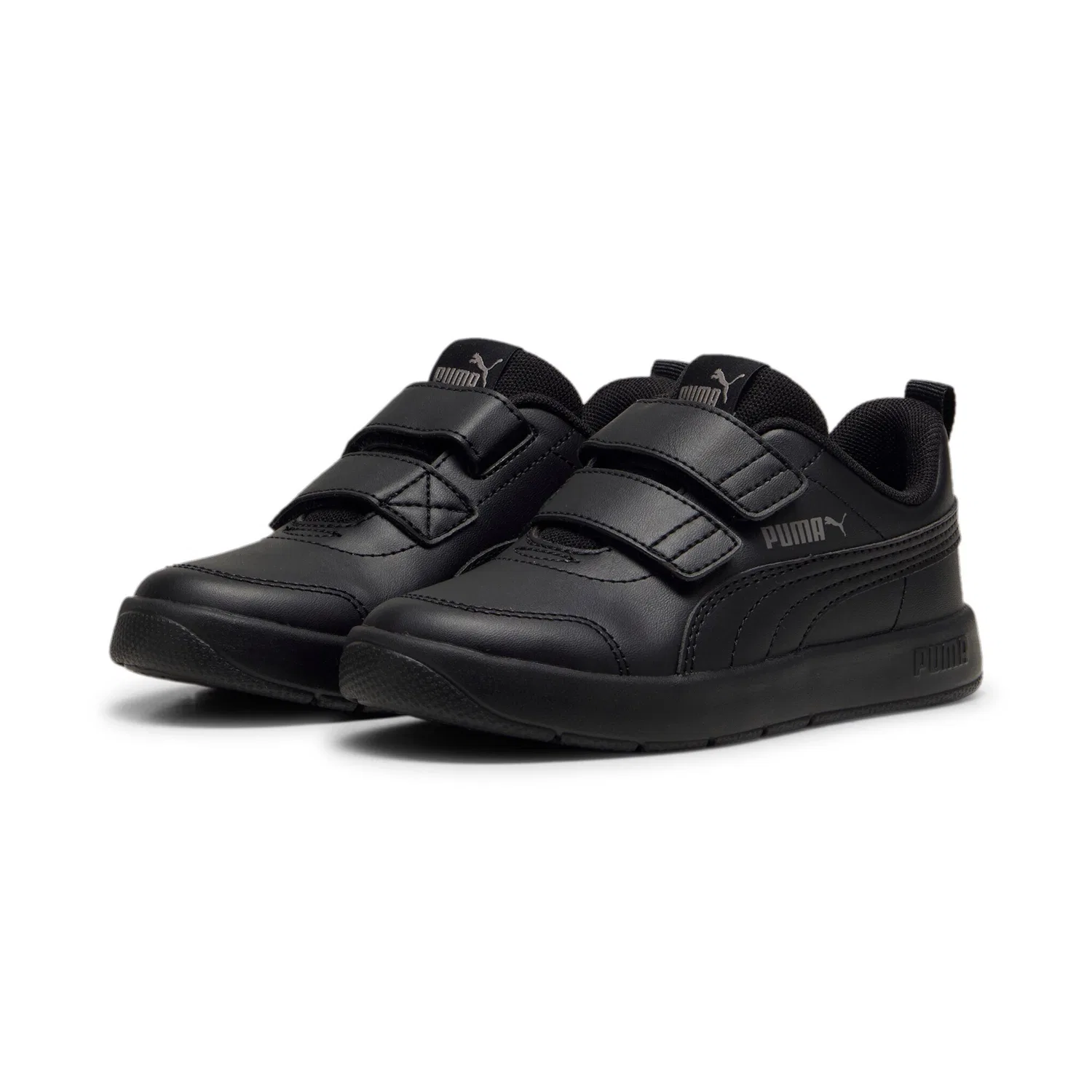 Детские спортивные кроссовки Courtflex v3 PUMA, Black