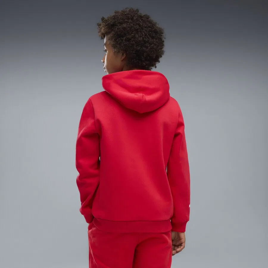 Толстовка PUMA 'Scuderia Ferrari' огненно-красного цвета — фото 4