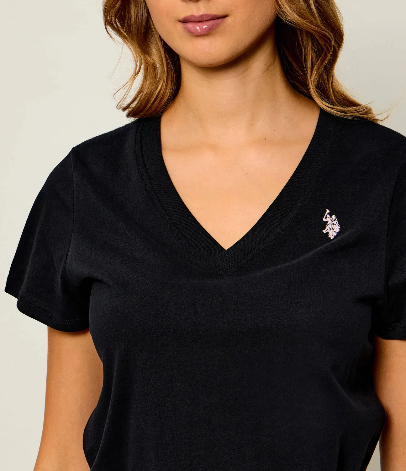 Футболка Regular Fit U.S. Polo Assn., черный — фото 4
