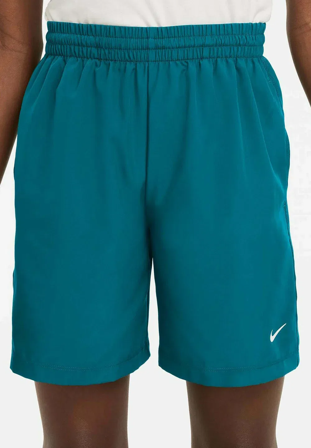 Шорты для детей постарше - спортивные шорты Nike Performance, Bright Spruce White