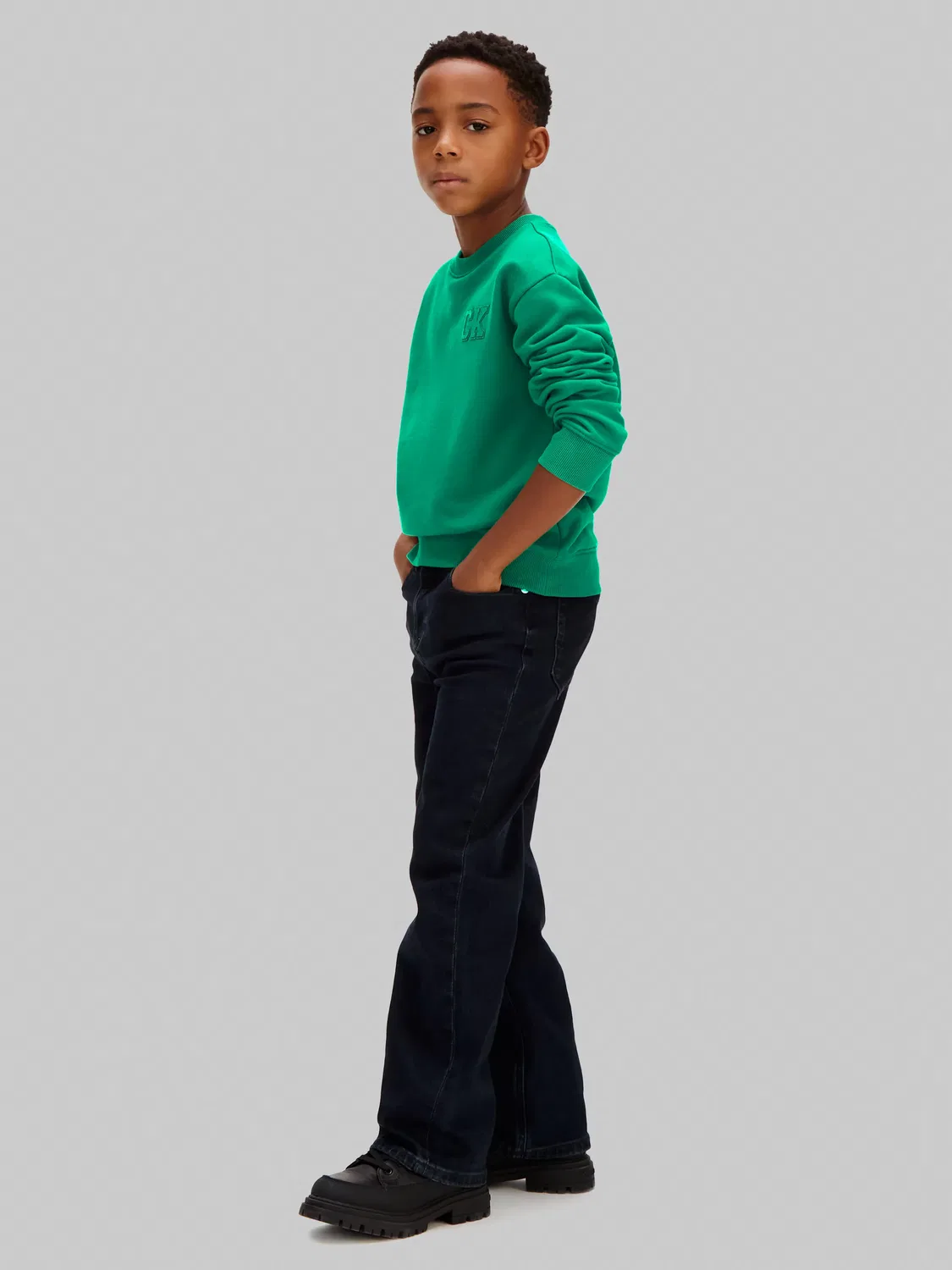 Детская худи для мальчиков Calvin Klein, Verde — фото 4