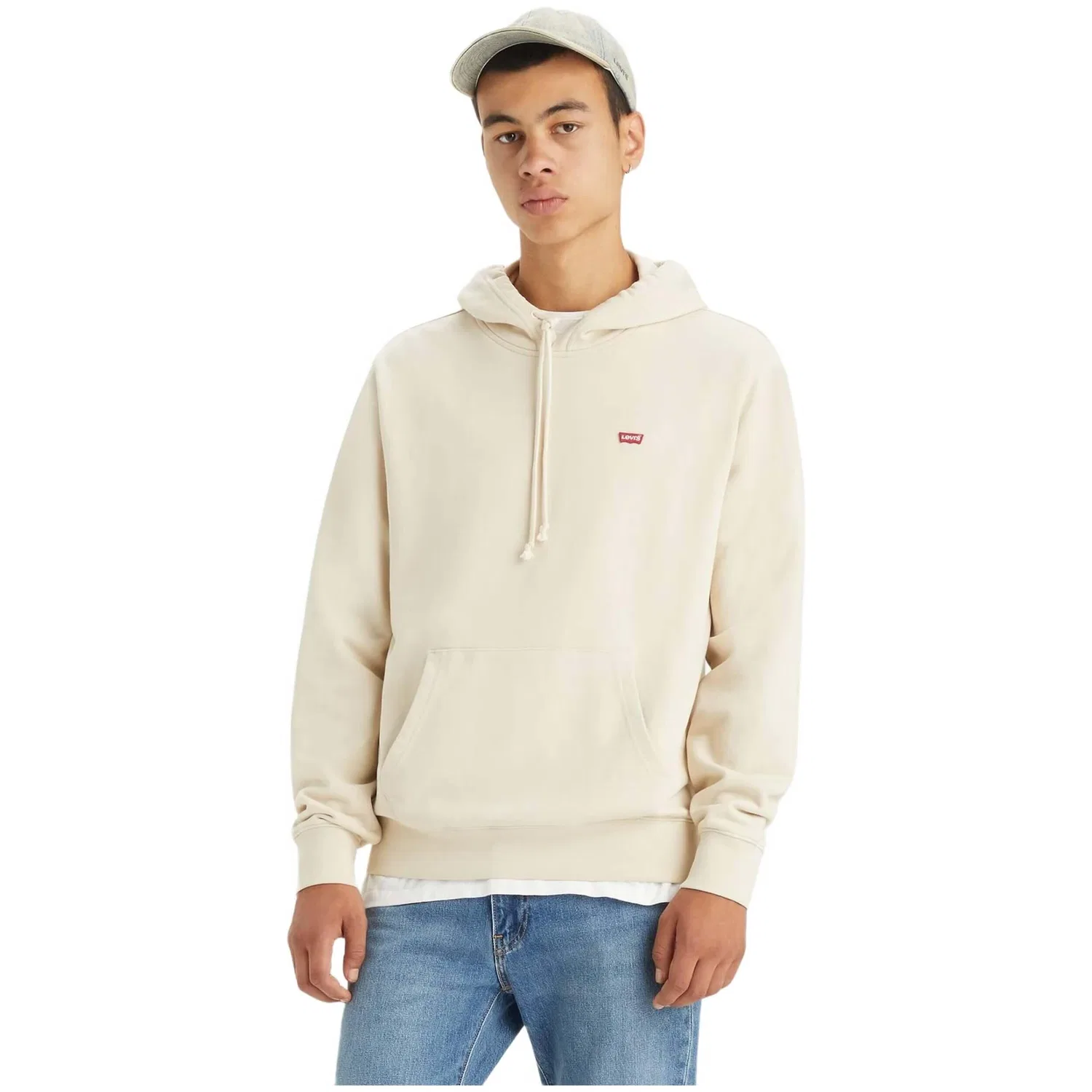 Мужское худи Levi's, Beige — фото 2