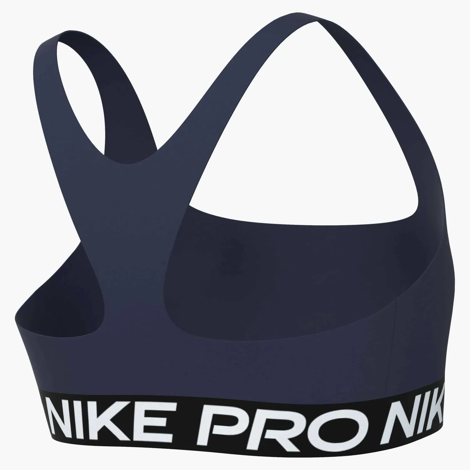 Женский спортивный бюстгальтер с быстросохнущей тканью Nike, Midnight Navy — фото 4