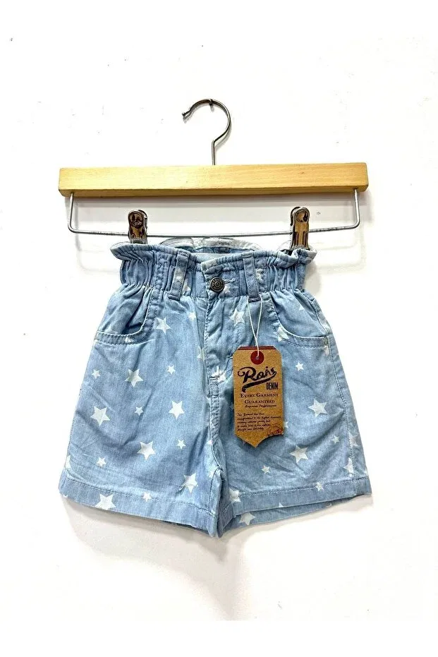 Детские шорты для девочек с принтом Rois Kids, Blue