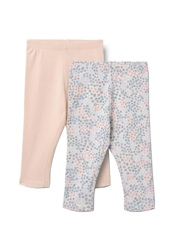 Брюки хлопковые Jules 2 pack, Wheat, Powder Blue Flowers, нежно-голубой