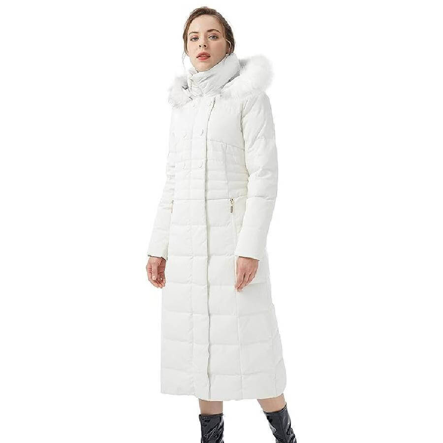 

Пальто-пуховик Orolay Long Puffer, белый