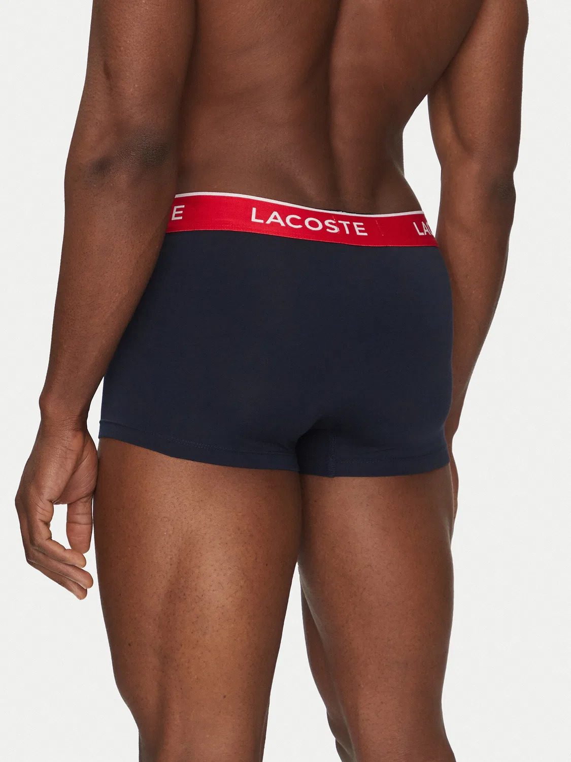 Мужской комплект боксеров Lacoste, темно-синий — фото 4