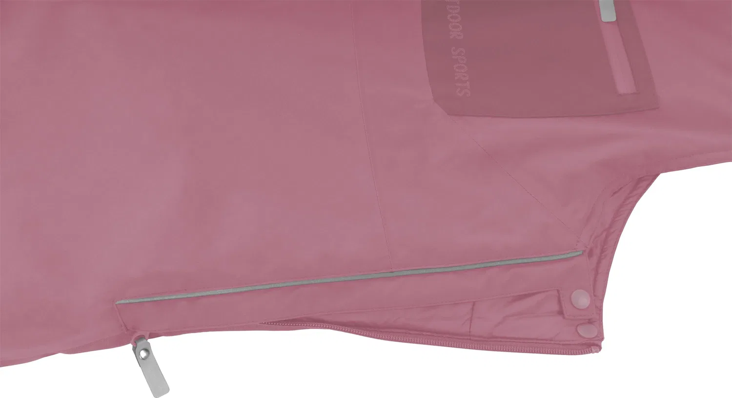 Комбинезон зимний детский на лямках Paulatuk Normani Outdoor Sports, розовый — фото 4
