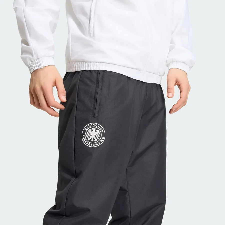 Спортивные штаны с принтом Performance JW8808 Germany Track Pants 1994 adidas, Черный — фото 4