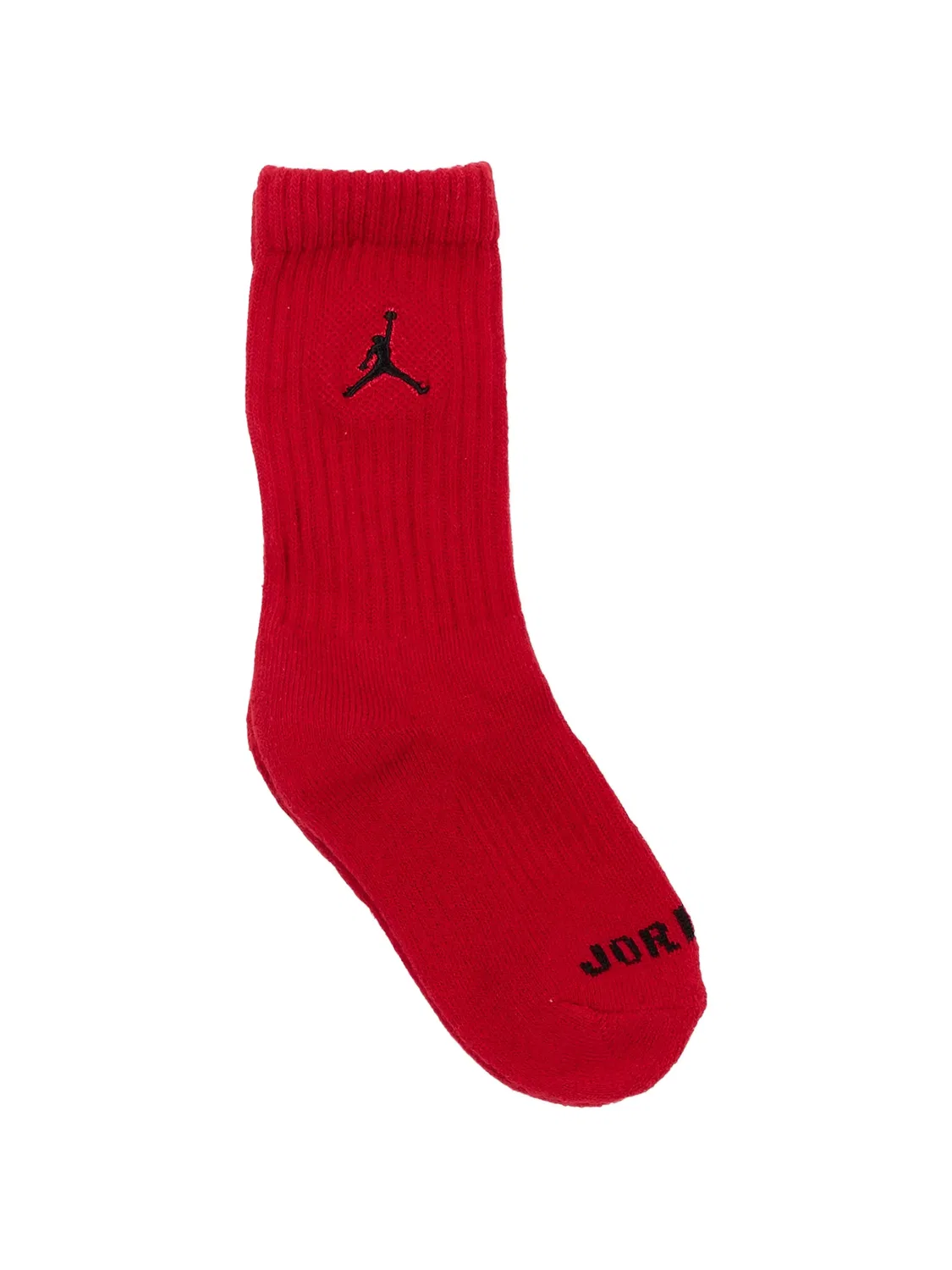 Комплект Jumpman из трех пар носков с вышитым логотипом Jordan Kids, красный — фото 2