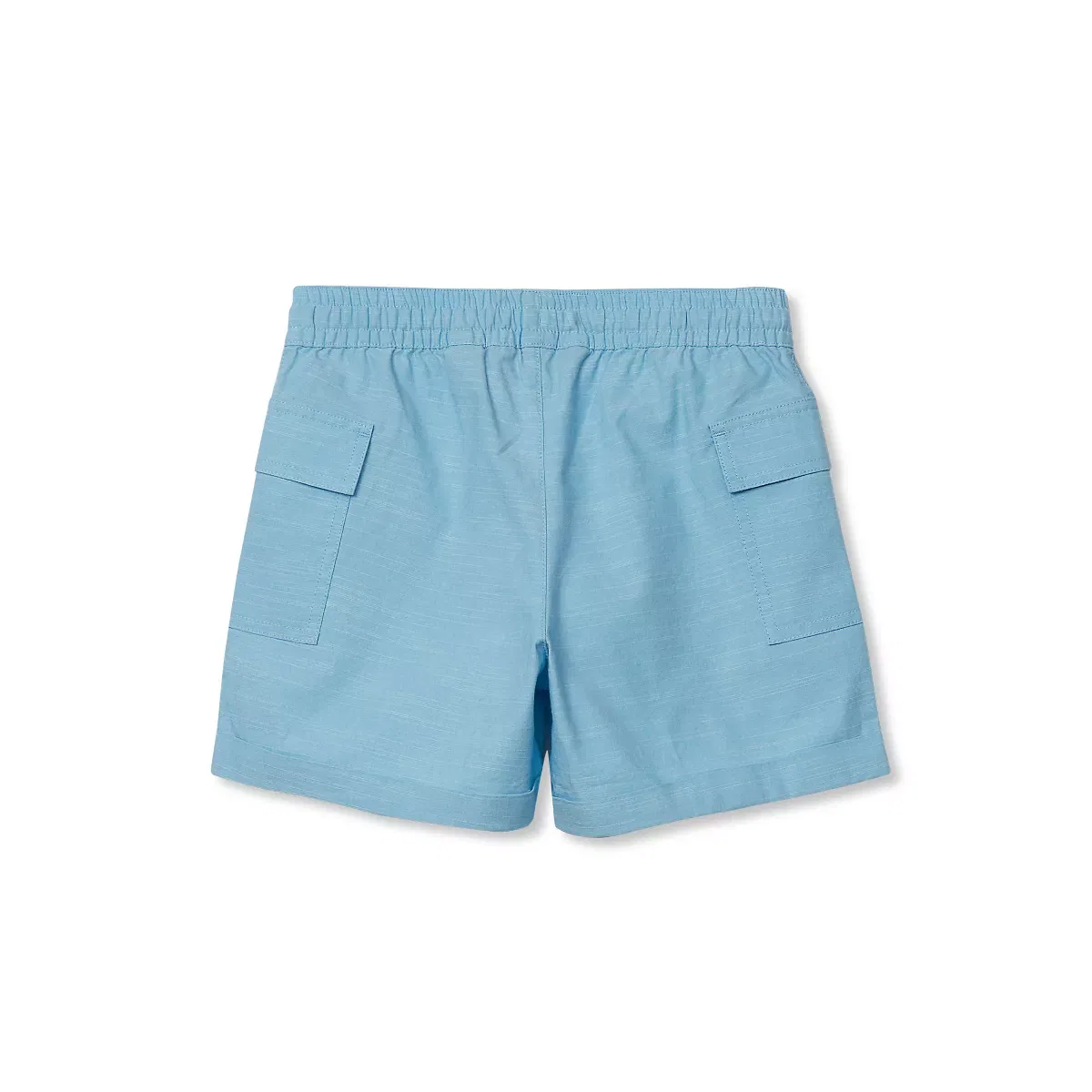 Детские шорты для девочек с карго-карманами Utility Cargo Shorts Lands' End, Baltic Sea Blue — фото 2