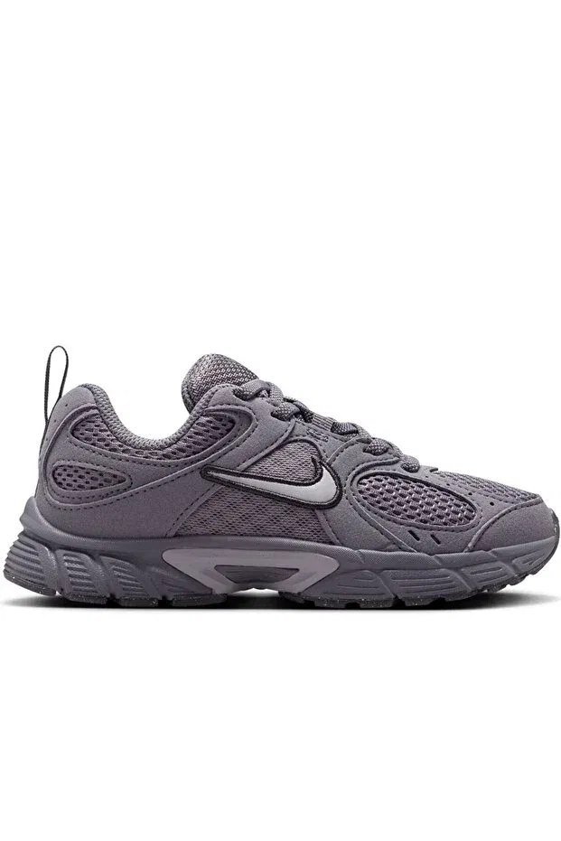 Детские кроссовки для девочек из текстиля Nike, Gray Suede
