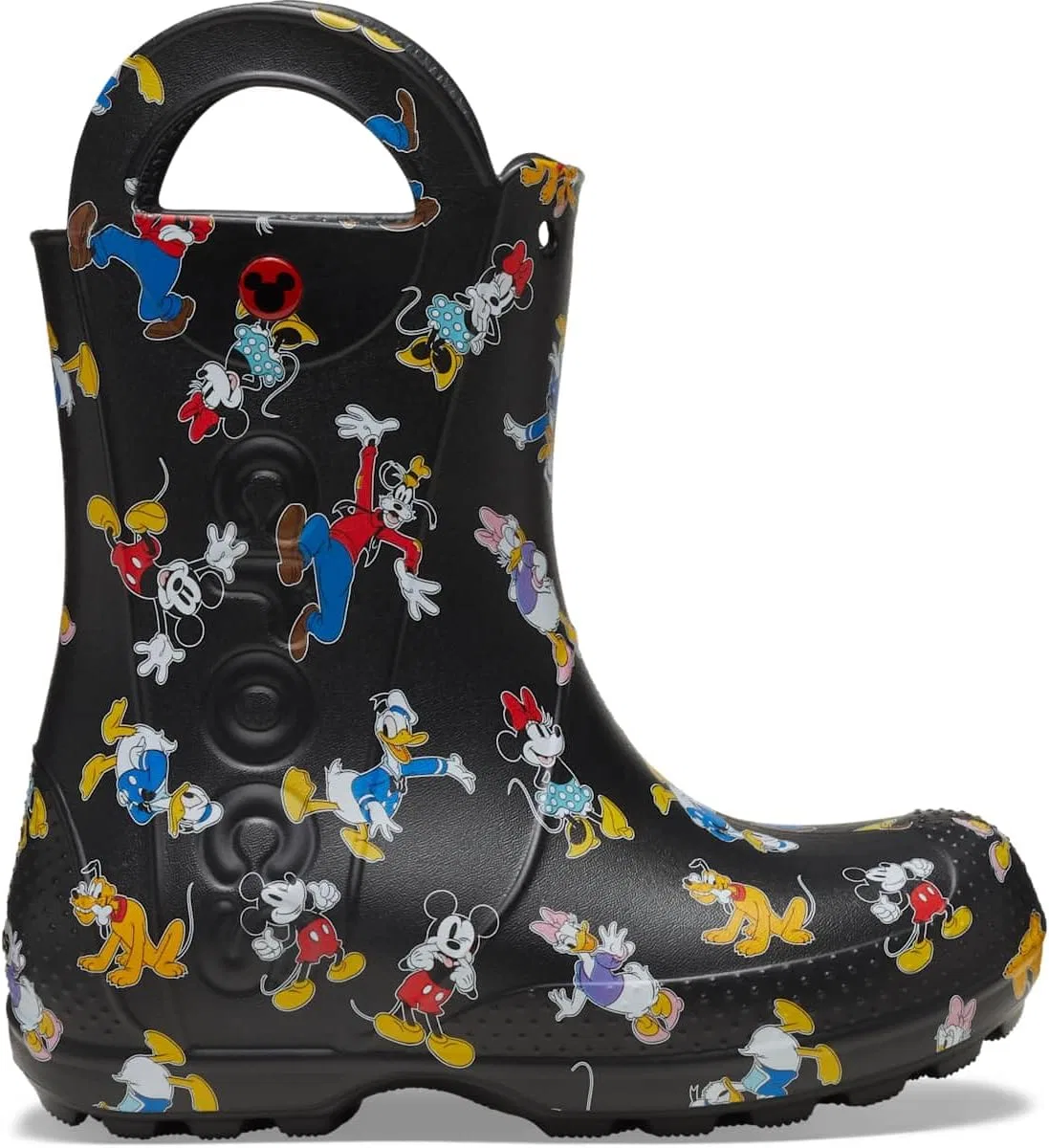 Детские дождевые сапоги для мальчиков с принтом Handle It Rain Boots Crocs, Mickey Friends