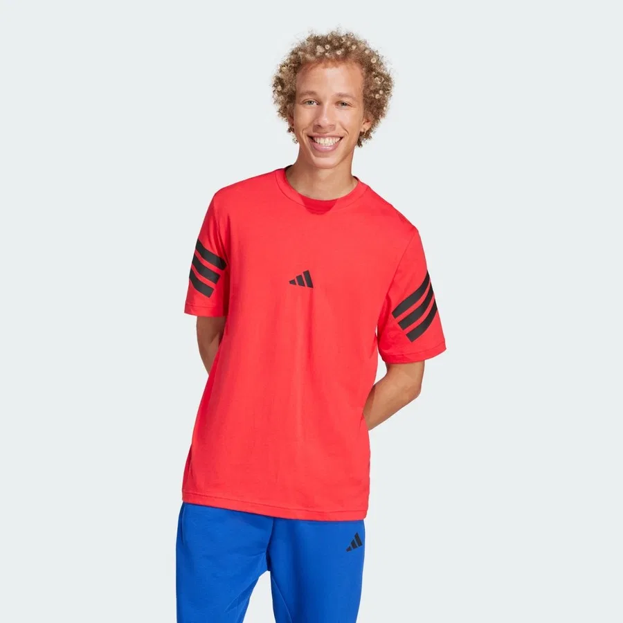 Футболка спортивная с принтом Future Icons adidas, Красный