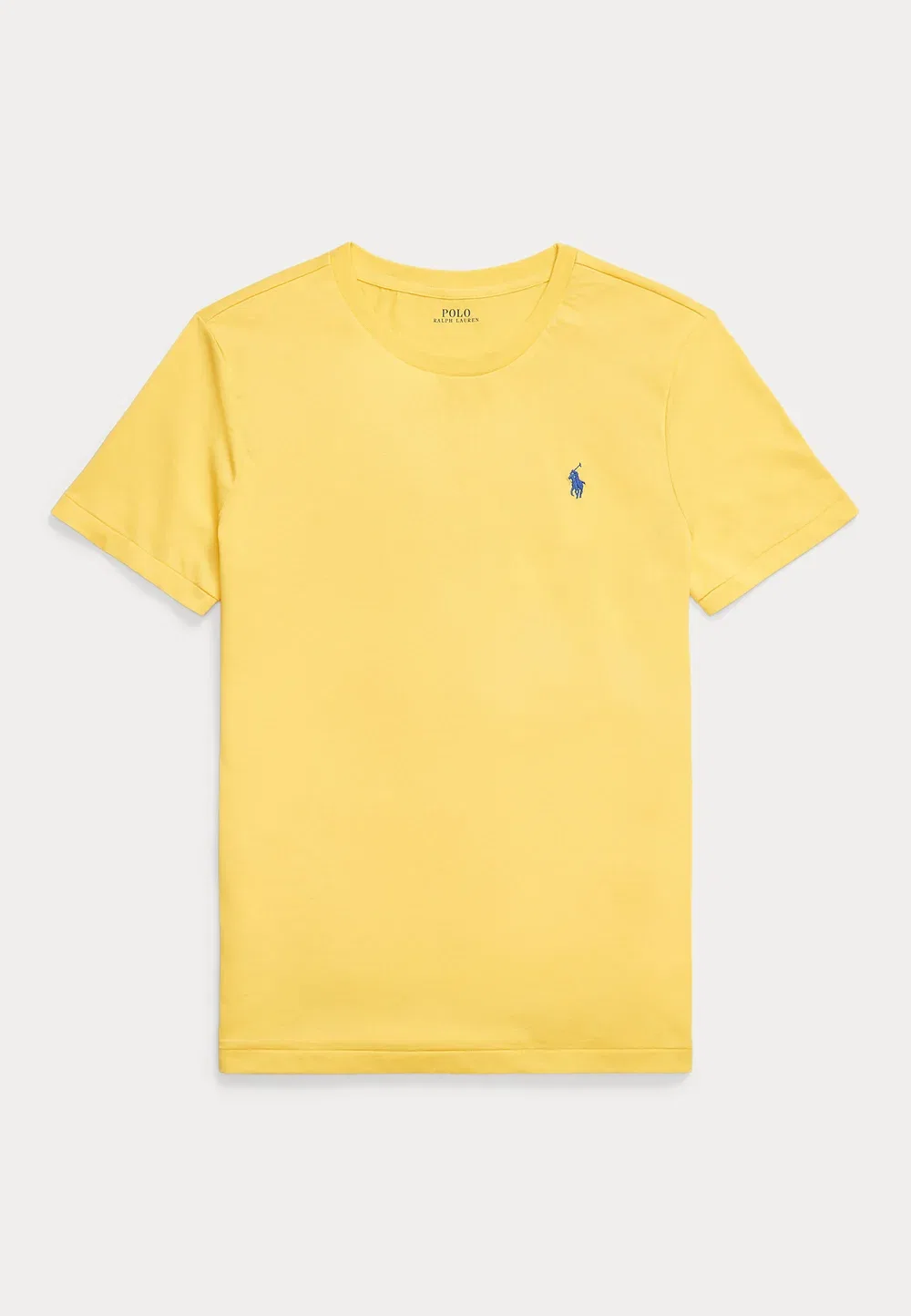 Футболка с коротким рукавом - базовая модель Polo Ralph Lauren, Collegiate Yellow — фото 4