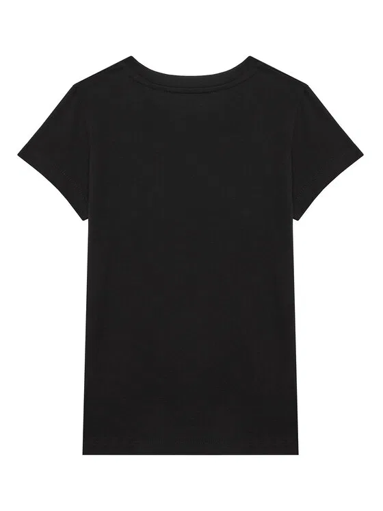 Футболка slim fit Glitter Calvin Klein Jeans, черный — фото 2