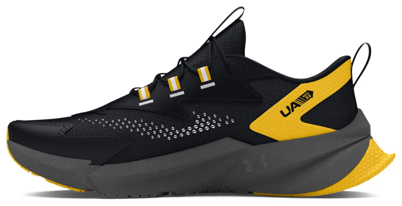 Кроссовки для мальчиков Scramjet 6 AL Under Armour, цвет Black/Taxi/Black — фото 2