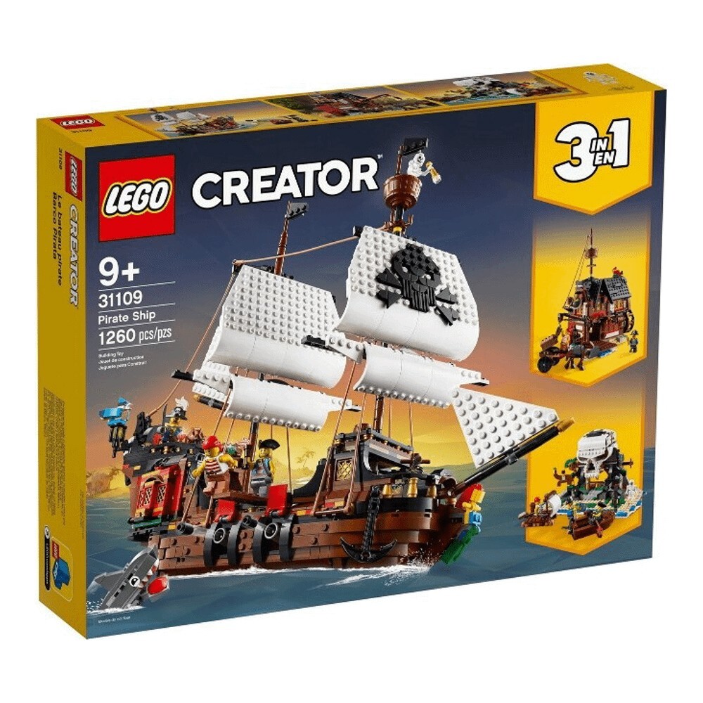 Конструктор LEGO Creator 31109 Пиратский корабль