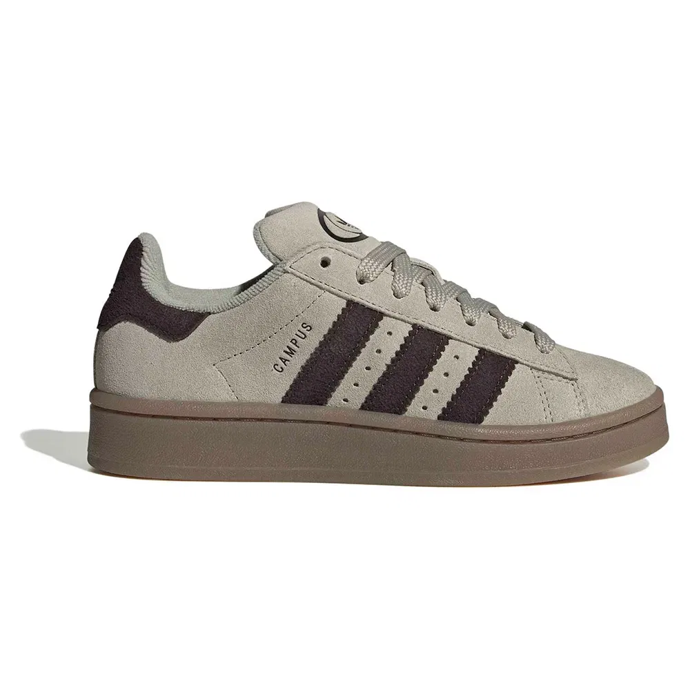 Детские кроссовки для девочек с низким профилем Campus 00s Adidas Originals, Grey