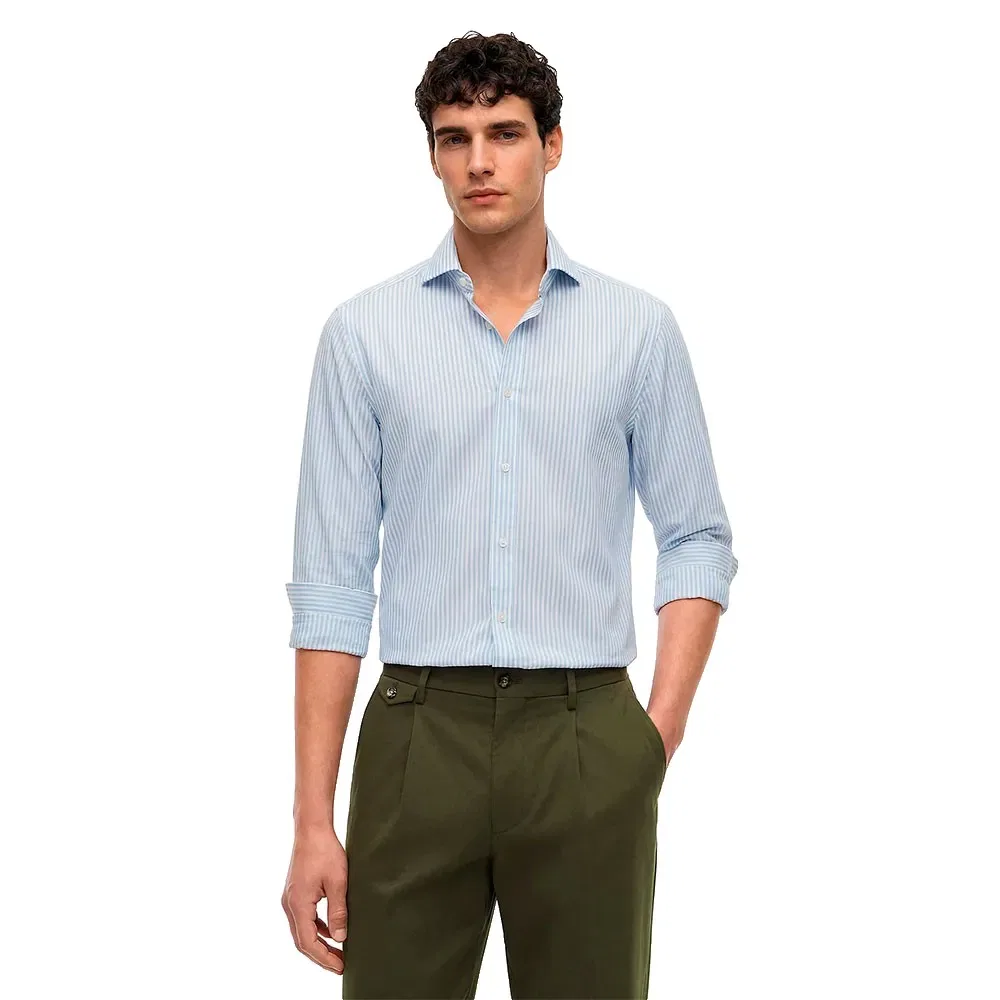 Мужская рубашка с длинным рукавом Tommy hilfiger, Blue