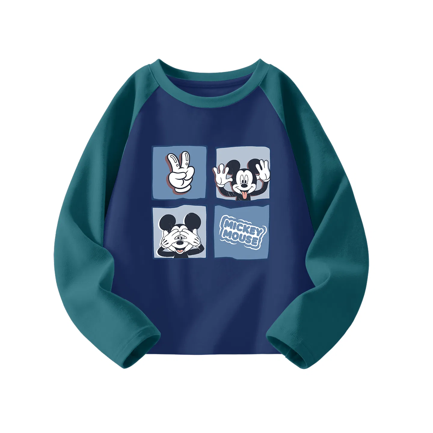 Детская футболка с принтом Di Square Dark Green Blue Disney, Цвет Di Square Dark Green Blue