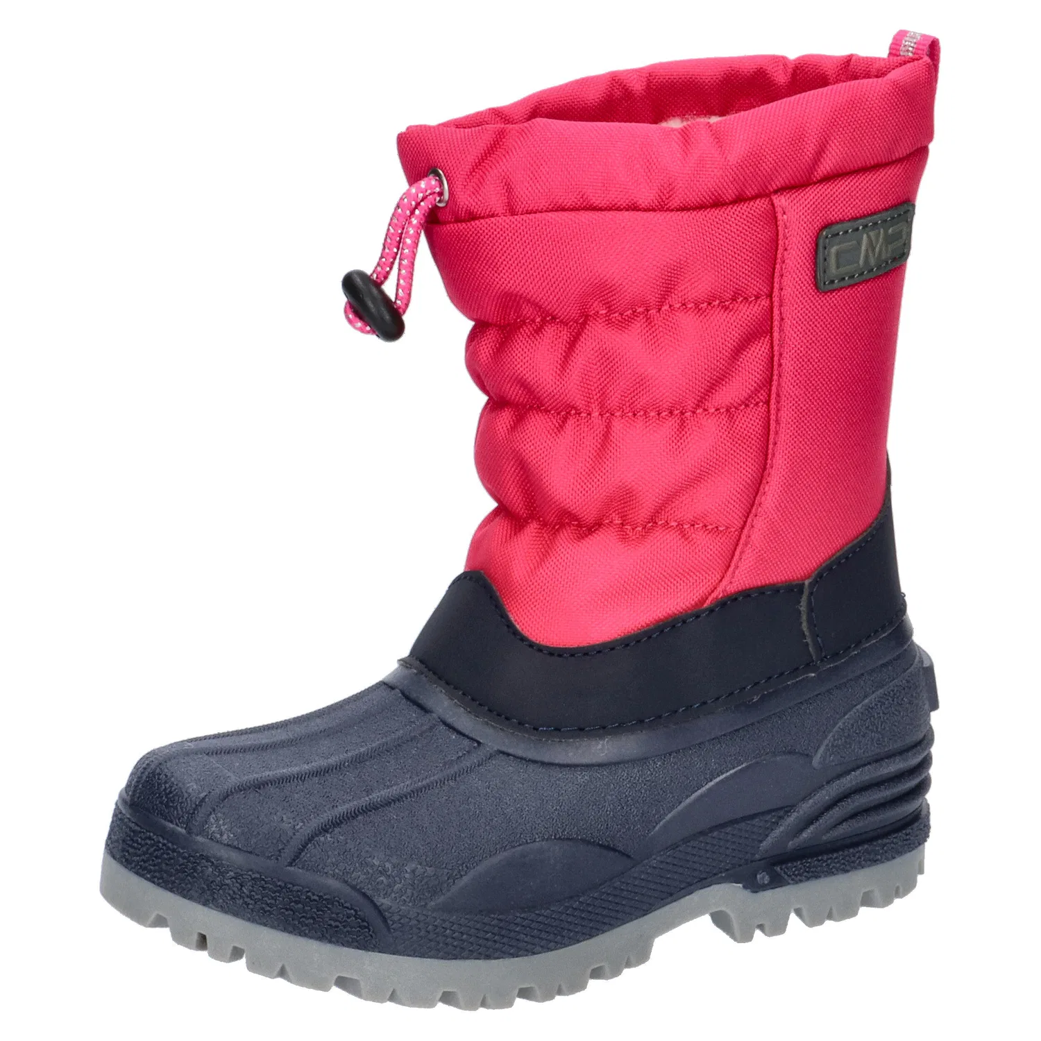 Детские зимние сапоги с принтом Kids Hanki 3.0 Cmp, Rot Navyblau Grau