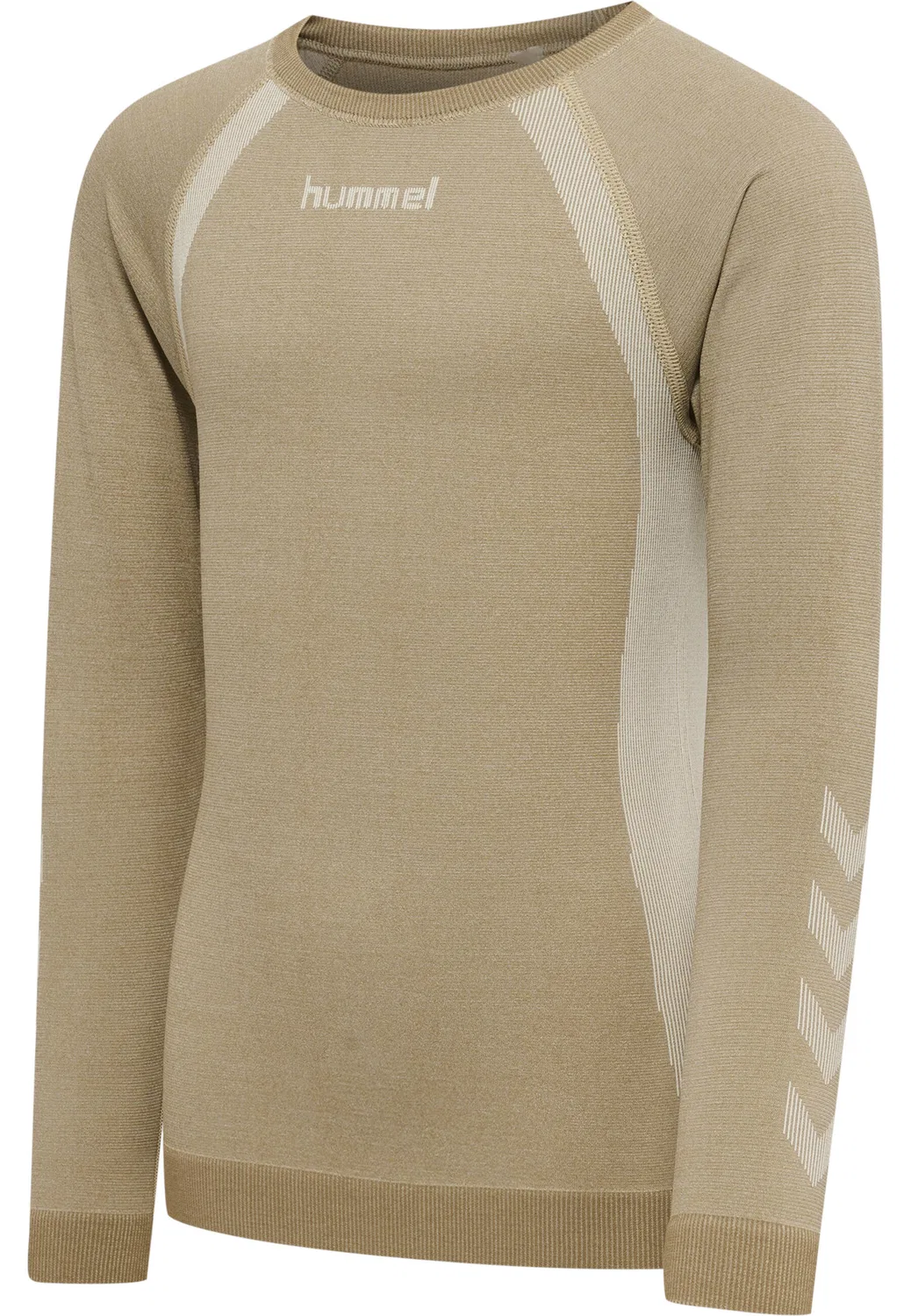 Детская футболка с длинным рукавом Hmlspin Hummel, Taupebeige — фото 4