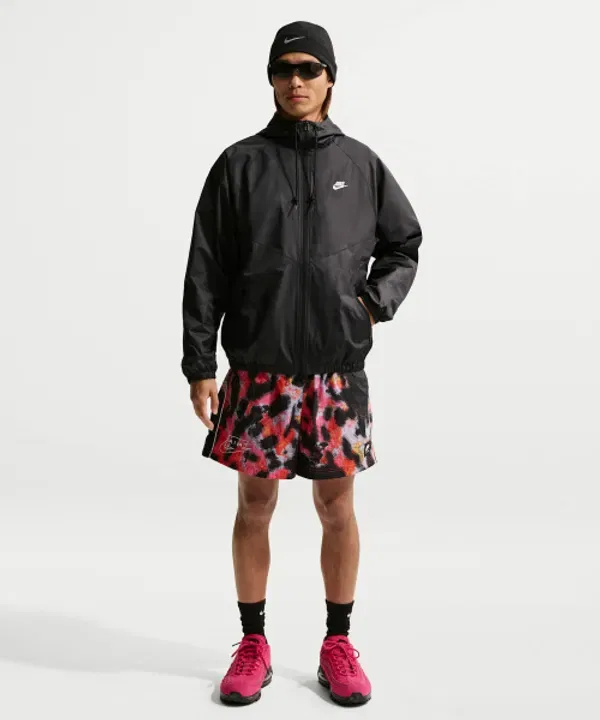 Тренировочная куртка Windrunner, Nike, черный/белый — фото 4